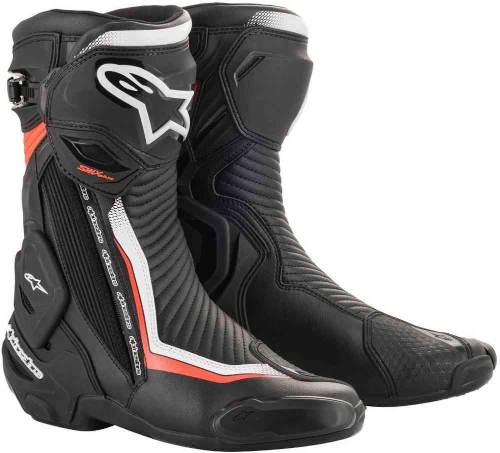 Alpinestars SMX Plus v2 Black/White/Red Boots : Delivery in 10 Days